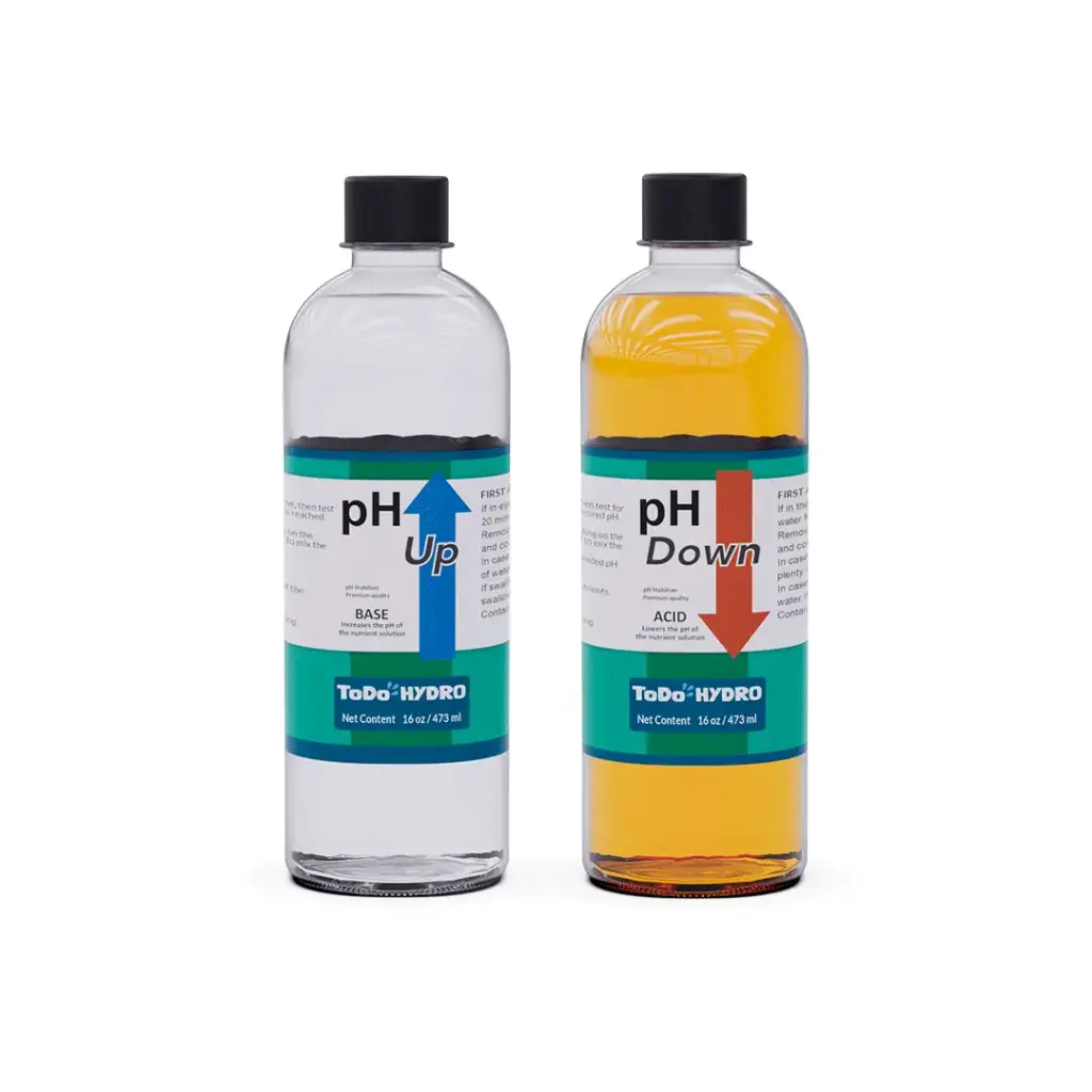 Kit Reguladores de pH Arriba y Abajo (pH más y pH menos) (200ml)